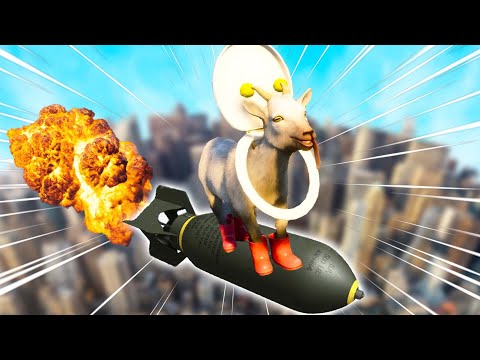 I Blew Up An Entire City In GOAT SIMULATOR 3!