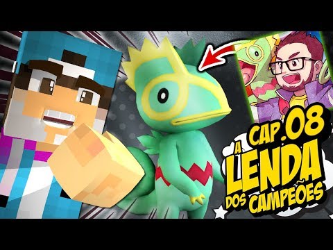 PEGUEI O CAMALEÃO - A LENDA DOS CAMPEÕES 3 #8  [PIXELMON]