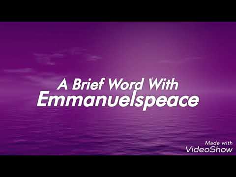 AMBITION + (A FATHER'S VALUE ) - Peace Emmanuel