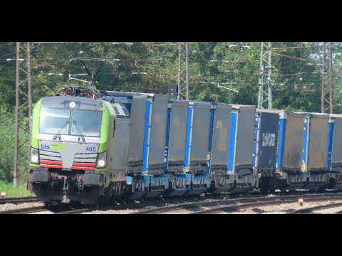 Treni lungo la valle del Reno "2" - Züge entlang des Rheintals "2" a Riegel-Malterdingen