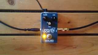 Video thumbnail for 5 Minutes with the Greer Amps Burning Goat Overdrive - Pedal Demo by Ryan Kiesshauer