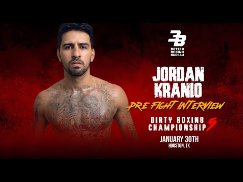Jordan Kranio Making His Dirty Boxing Debut At DBX 5