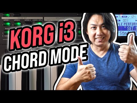 The New CHORD MODE in Korg i3 Music Workstation Keyboard