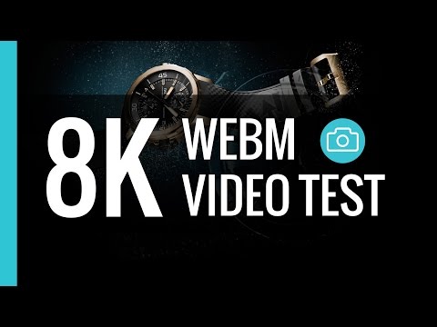 8K High Quality Video Test - WebM Codec