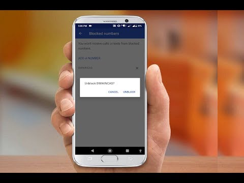 How to Unblock Contact Number in Android Phones