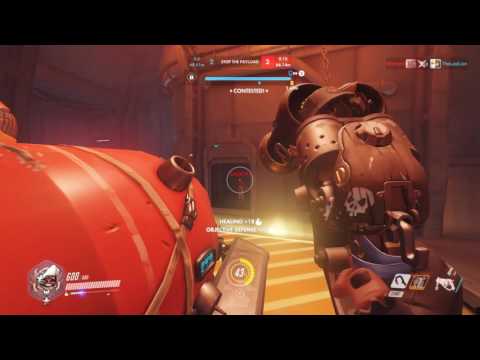 [Overwatch Competitive] King's Row Desperate Last Stand (Roadhog, Platinum)