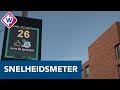Op Scheveningen is een snelheidsmeter geplaatst die rustig rijden beloont - OMROEP WEST