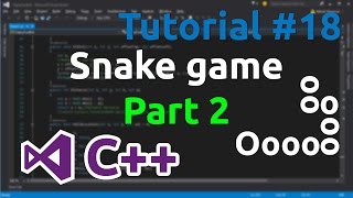 C++ Tutorial 18 - Simple Snake Game (Part 2)