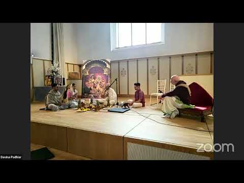 Initiation Ceremony at Bhaktivedanta Manor Haveli (2022)