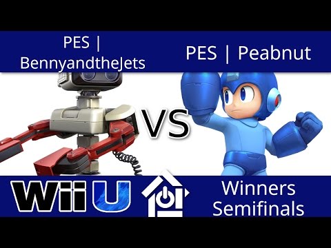 Winter Castle  - PES | BennyandtheJets (ROB) vs PES | Peabnut (Megaman) - Smash 4 Winners Semifinals