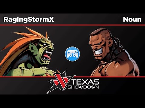 Texas Showdown 2017 SSF2T - RagingStormX (Blanka) vs. Noun (DeeJay) - Losers Semis