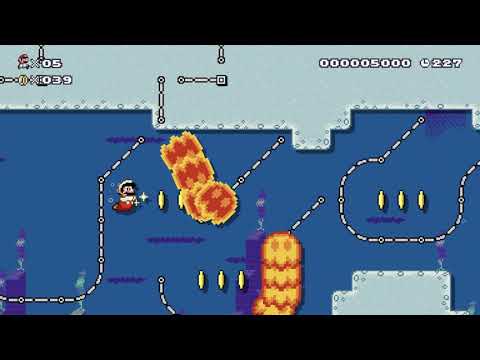 Super Mario Maker 2 – Level 47: Lava Bubble Limbo - Walkthrough