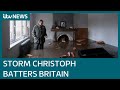 Storm Christoph Elderly Residents Rescued From Home As Flood Waters Rise ITV News