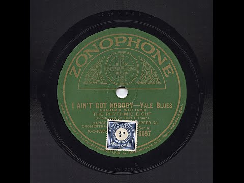 The Rhythmic Eight - I Ain't Got Nobody (HOT!! Ahola solo)