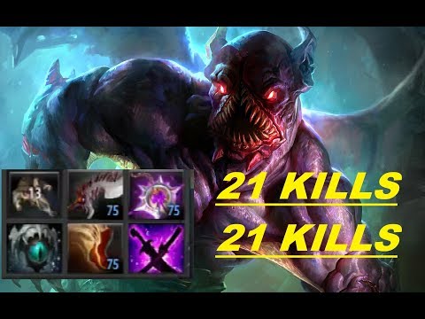 Dota 2 - NightStalker 21 Kills Ranked Mmr Pro Match