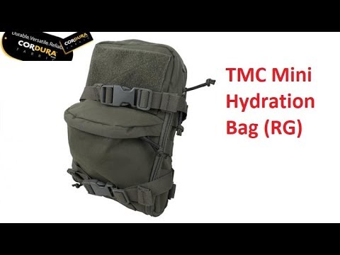 TMC Mini Hydration Bag (RG) setup with SS plateframe review