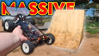 LC RACING VS MEGA RAMP!