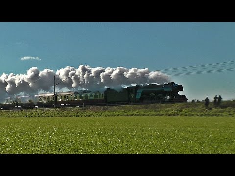 60103 'Flying Scotsman' returns! The Inaugural Run - 25/02/16