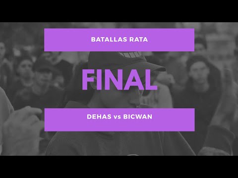 DEHAS vs BICWAN - Final - Batallas Rata 1vs1 2018