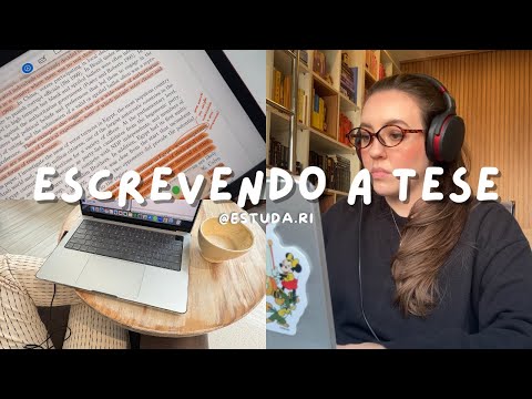 Escrevendo a tese e contando novidades