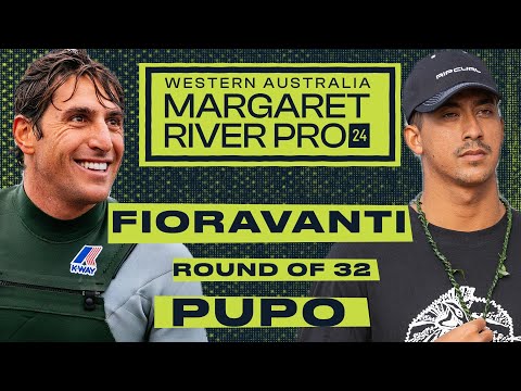Leonardo Fioravanti vs Samuel Pupo | Western Australia Margaret River Pro 2024 - Round of 32