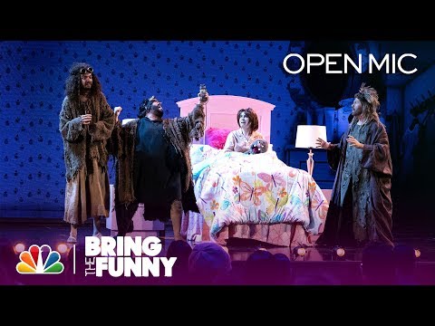 Sketch Group The Valleyfolk Performs in the Open Mic Round - Bring The Funny (Open Mic)