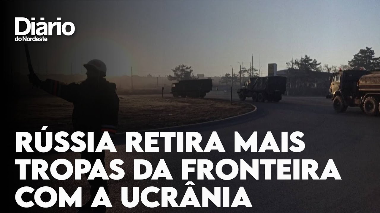 Imagem da notícia: Rússia anuncia nova retirada de tropas militares da fronteira com a Ucrânia