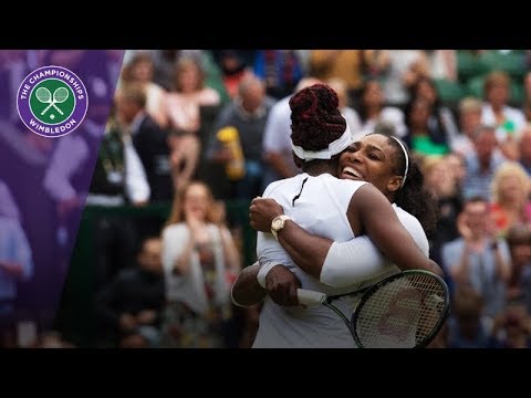 Serena and Venus Williams' best Wimbledon shots