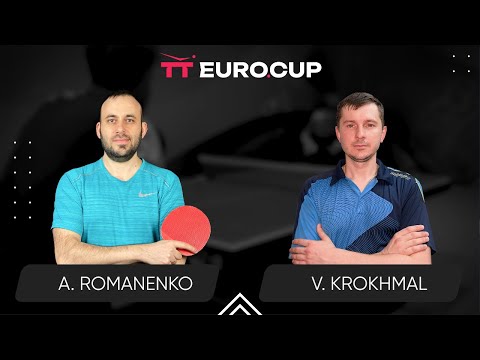 12:00 Andrii Romanenko - Vitalii Krokhmal 21.03.2024 TT Euro.Cup Ukraine Master. TABLE 4