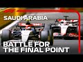 Magnussen and Tsunoda Battle For The Final Point! | 2023 Saudi Arabian Grand Prix