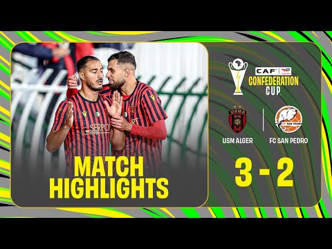 HIGHLIGHTS | USM Alger 🆚 FC San Pedro | Matchday 1 | 2025-26 #TotalEnergiesCAFCC
