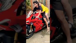 Download lagu alshadahmad riding Tiara Andini with Ducati 😱!?️!?️ really can!?️!?️ #alshadahmad #tiaraandini #s... mp3