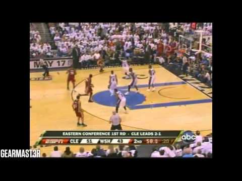 LeBron James - 34 pts, 7 asts vs Wizards Full Highlights (2008 EC1R GM4) (2008.04.27) 3 Sick Dunks!