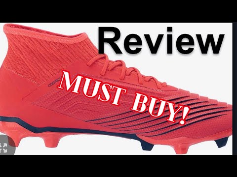 PREDATOR 19.2 FIRM GROUND CLEATS/ RED 👍 review