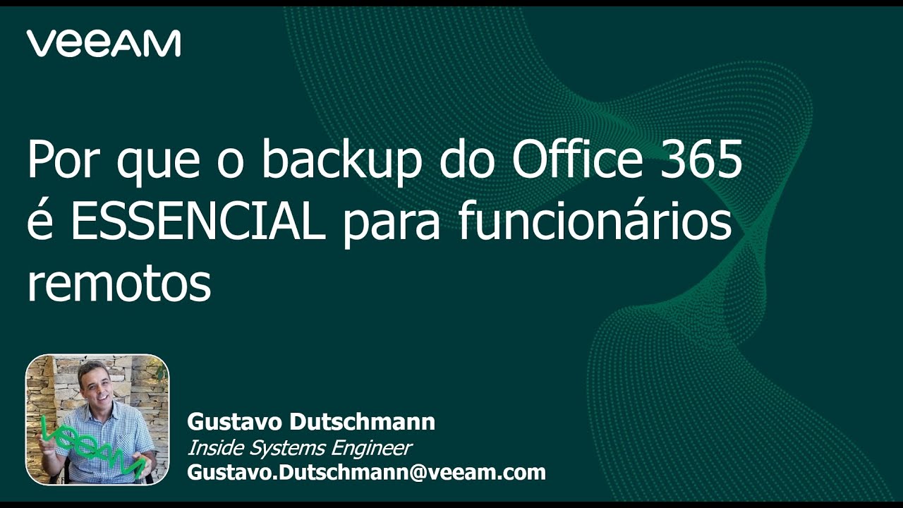 Por que o backup do Office 365 é ESSENCIAL para funcionários remotos video