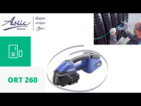 Tendeur de cerclage manuel ORT-260 - pour le cerclage en plastique avec soudure rapide_1