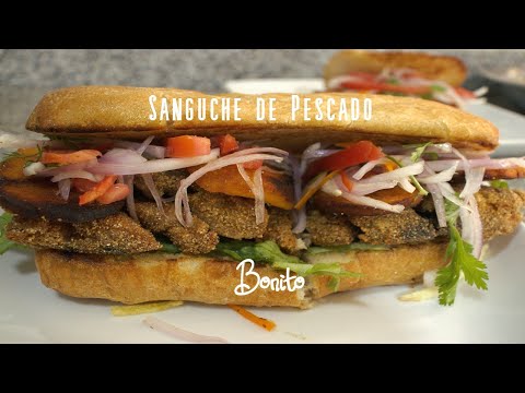 Sanguchon de Pescado I Recetascocinaperuana I Recetas Marinas y mas