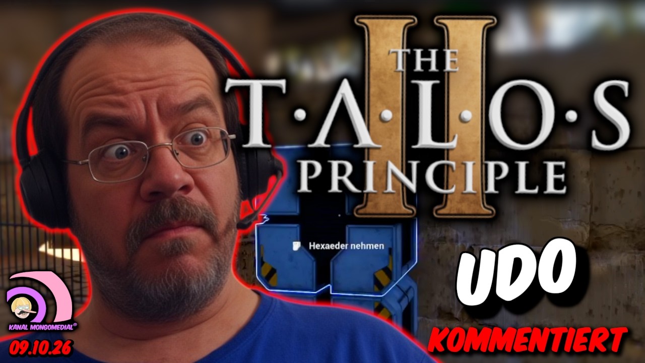 UDO und Gaming zum Einschlafen. Wer PORTAL mochte wird Talos Principle lieben! 09.10.26 #UdoUltras