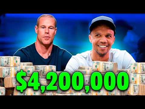 Patrik Antonius vs Phil ivey BATTLE For $4,200,000