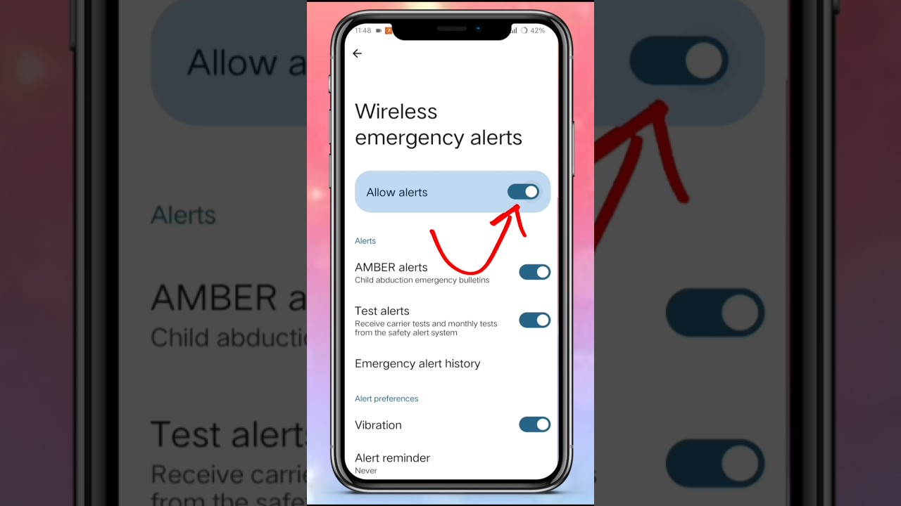 Wireless emergency alert mode on kaise kare || How to on wireless emergency mode on in android