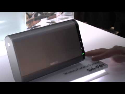 CES 2013: Samsung DA-F61 Wireless Speaker (First Look)