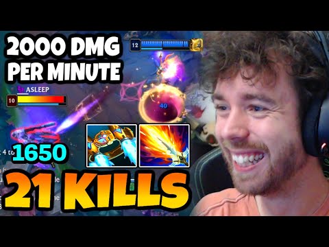 First try on New Zoe Build and easily dropping 21 Kills