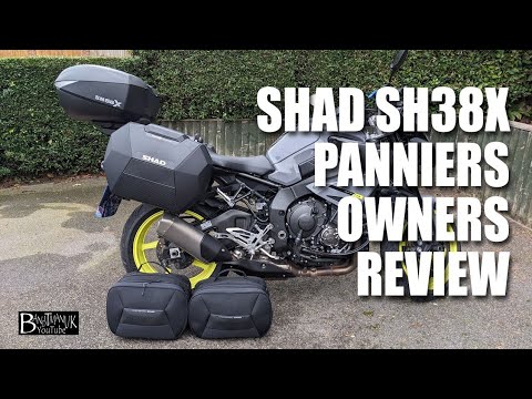 Shad SH38X Panniers.  Owners review  What's good? What's not so good? & Shad SH58X Top Box