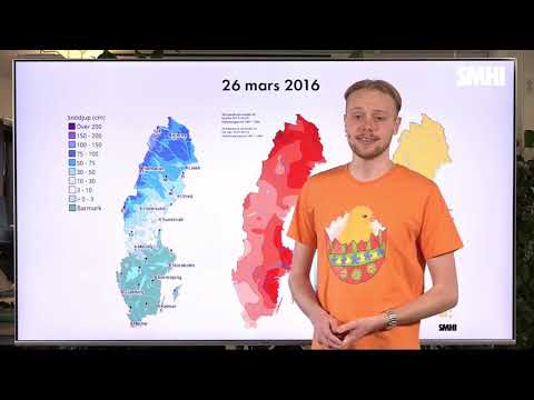 En tillbakablick på påskväder genom åren.