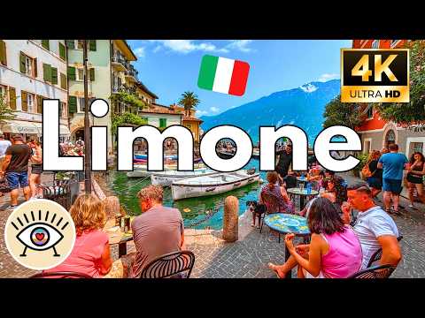 Limone sul Garda ~ Italy ~ WALKING TOUR | 🍋 TOO beautiful to be TRUE! 🍋