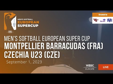 56 Men's Softball European Super Cup: Montpellier Barracudas (FRA) VS Czechia U23 (CZE)