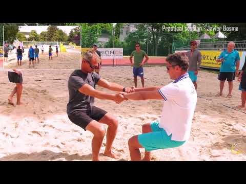 CEV Beach Volleyball Coaching Workshop - Practical session (Baden 2017)