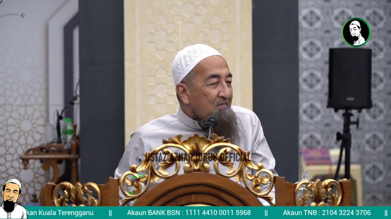 🔴LiveUAI 28/06/2026 Kuliah Maghrib Jemputan - Ustaz Azhar Idrus | Masjid Tengku Besar Terengganu