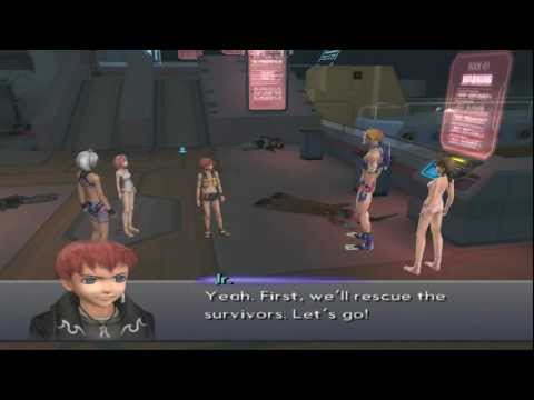 Xenosaga III HD Cutscene 246 - Tragedy (Durandal Dock) - ENGLISH - SWIMSUIT MODE