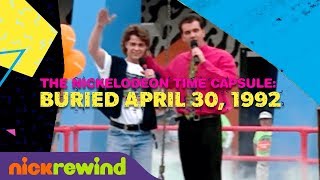 Footage of 1992 Nickelodeon Time Capsule ft. Joey Lawrence &amp; Mike O&#39;Malley  | NickRewind